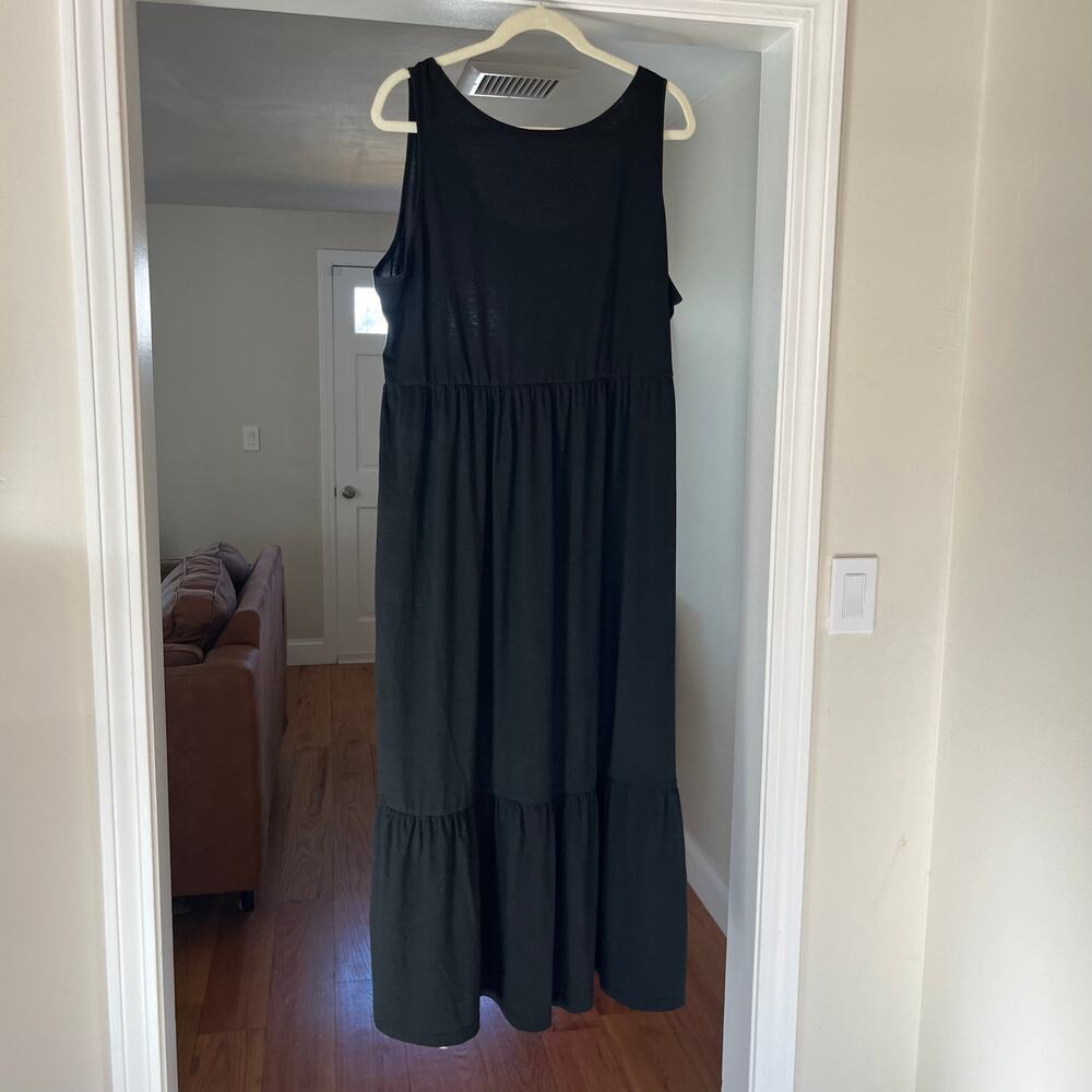 Maternity Plus Size Maxi Dress, XXL - Picture 5 of 5